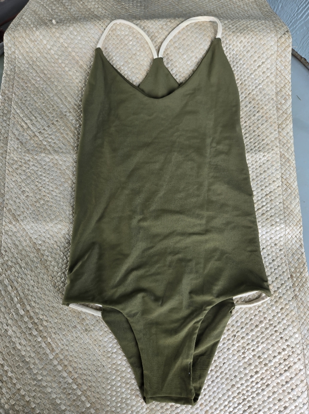 Kalokini Swim Women’s Olive Green One-Piece Swimsuit